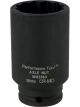 Performance Tool Axle Nut Socket 36mm Size Chromoly Black 12 Point 1/2