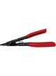 Performance Tool Lock Ring Pliers External Ring Type Spring-loaded Jaws