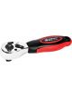 Performance Tool Ratchet Stubby 2 in 1 Dual Drive 1/4