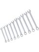 Performance Tool Wrenches Open End Box End Type Metric 10pcs Chrome Set