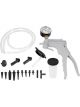 Performance Tool Brake Bleeder Kit Reservoir Pressure Gauge Hose