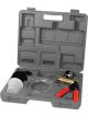 Performance Tool Vacuum Pump Kit Pump Containers Adapters Hoses Gauge