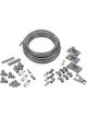 Performance Tool Air Compressor Hose Grip Clip 150 psi Nylon Gray 60ft.