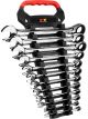 Performance Tool Ratcheting Wrenches SAE Chrome Vanadium Pack of 12