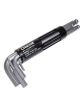 Crescent Hex Key Set Long Ball SAE 8pcs