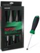 Toptul 6pcs Go-Thru Slotted & Phillips Screwdriver Set