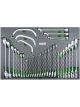 Toptul 37pcs Spanner Assortment Set Modular Insert Tray System