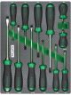 Toptul 12pcs Screwdriver Set (Modular Insert Tray System)