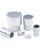 Toptul 12 Point CR-V Socket 3/8