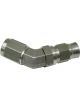 Aeroflow 45 Degree Stainless Steel Hose End 3AN to -3 PTFE Hose