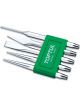 Toptul Chisel and Punch Set 5pcs