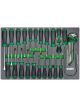Toptul 31pcs Screwdriver Set (Modular Insert Tray System)