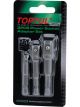 Toptul 3pcs Power Socket Adapter Set