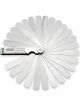 Toptul Metric Feeler Gauge Rounded Tips 0.04-0.63mm Blade 26pcs