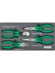 Toptul 4pcs Plier Set Modular Insert Tray System
