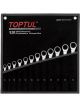 Toptul Ratchet Combination Spanner Set Metric 12pcs