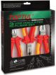 Toptul 3pcs VDE Insulated Plier Set