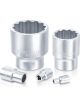 Toptul 12 Point CR-V Socket 1/2