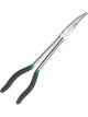 Toptul Long Reach Bent Nose Pliers Half Round Jaws Serrated 11