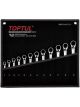 Toptul Reversible Ratchet Combination Spanner Set Metric 12pcs