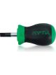 Toptul Slotted Anti-Slip Stubby Screwdriver 1.0x5.5x25mm