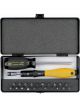 Wiha 24 Pieces ESD Torque Screwdriver Micro Bits and Handle Box Set