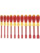 Wiha 11 Pieces Insulated Nut Driver SAE Set