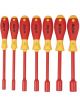 Wiha 7 Pieces Insulated Nut Driver SAE Set