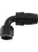Aeroflow 200 Series PTFE 90 Degree Hose End -10AN Black