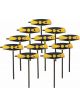 Wiha 11 Pieces SoftGrip Hex SAE T-handle Set