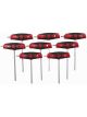Wiha 8 Pieces SoftGrip Hex Metric T-handle Set