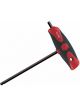 Wiha 2.5 x 150mm Soft Grip Dual Drive Hex T-handle