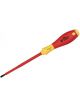 Wiha 4mm x 100mm Insulated Slimline Slotted Screwdriver