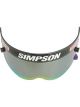 Simpson Replacement Visor For Simpson X Bandit & Diamondback - Iridium