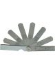 OEM Tools 0.002 - 0.025 Inch Range Feeler Gauges with Ruler - 6 Blades