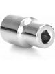 OEM Tools 3/8 Inch Drive Steel Shock Absorber Socket - Chrome