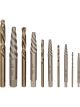 OEM Tools 5 Left Hand Drill Bits Spiral Screw Extractor Set - Set of 10