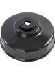 OEM Tools 3/8 Inch Drive Steel Oil Filter Cap Wrench - Black