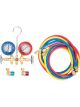 OEM Tools R-134A 2 1/2 Inches Gauges Brass Manifold Gauge Kit