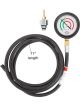 OEM Tools 2 1/2 Inch Diameter Gauge Exhaust Back Pressure Test Tool