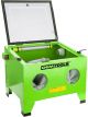 OEM Tools Benchtop Abrasive Blast Cabinet - Green Powdercoated