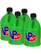 VP Racing Motorsports Fuel Container Jug 20L Round Green Pack of 4