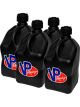 VP Racing Motorsports Fuel Container Jug 20L Square Black Pack of 4