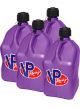 VP Racing Motorsports Fuel Container Jug 20L Square Purple Pack of 4