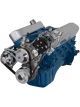 CVF Racing Serpentine Conversion Kit AC and Alternator