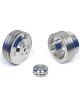 CVF Racing AMC Jeep Billet Aluminium 3 Groove Pulley Kit