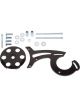 CVF Racing Power Steering Bracket For Black Ford Small Block