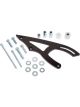 CVF Racing Power Steering Bracket For Ford Stealth Black