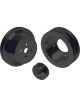 CVF Racing Pulley Kit PS For Ford Black Big Block (429 & 460)