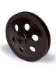 CVF Racing Black Saginaw Power Steering Pulley Keyed Deep Offset